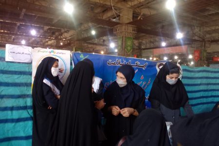 برپایی ایستگاه سلامت در مصلی امام خمینی(ره) بمناسبت روز قدس + تصاویر