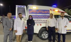 اعزام اکیپ پزشکی در شبهای پرفیض احیاء در گلزار شهدای شهرستان مسجد سلیمان