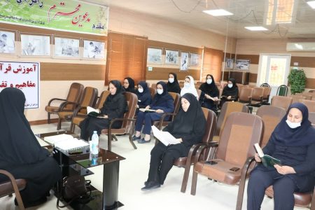 برگزاری کلاس آموزش قرآن کریم و مفاهیم در بیمارستان نفت مسجدسلیمان