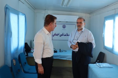 بازدید مشترک مدیران علوم پزشکی اهواز، سپاه ولیعصر استان و تامین اجتماعی خوزستان از درمانگاه‌های مرزی